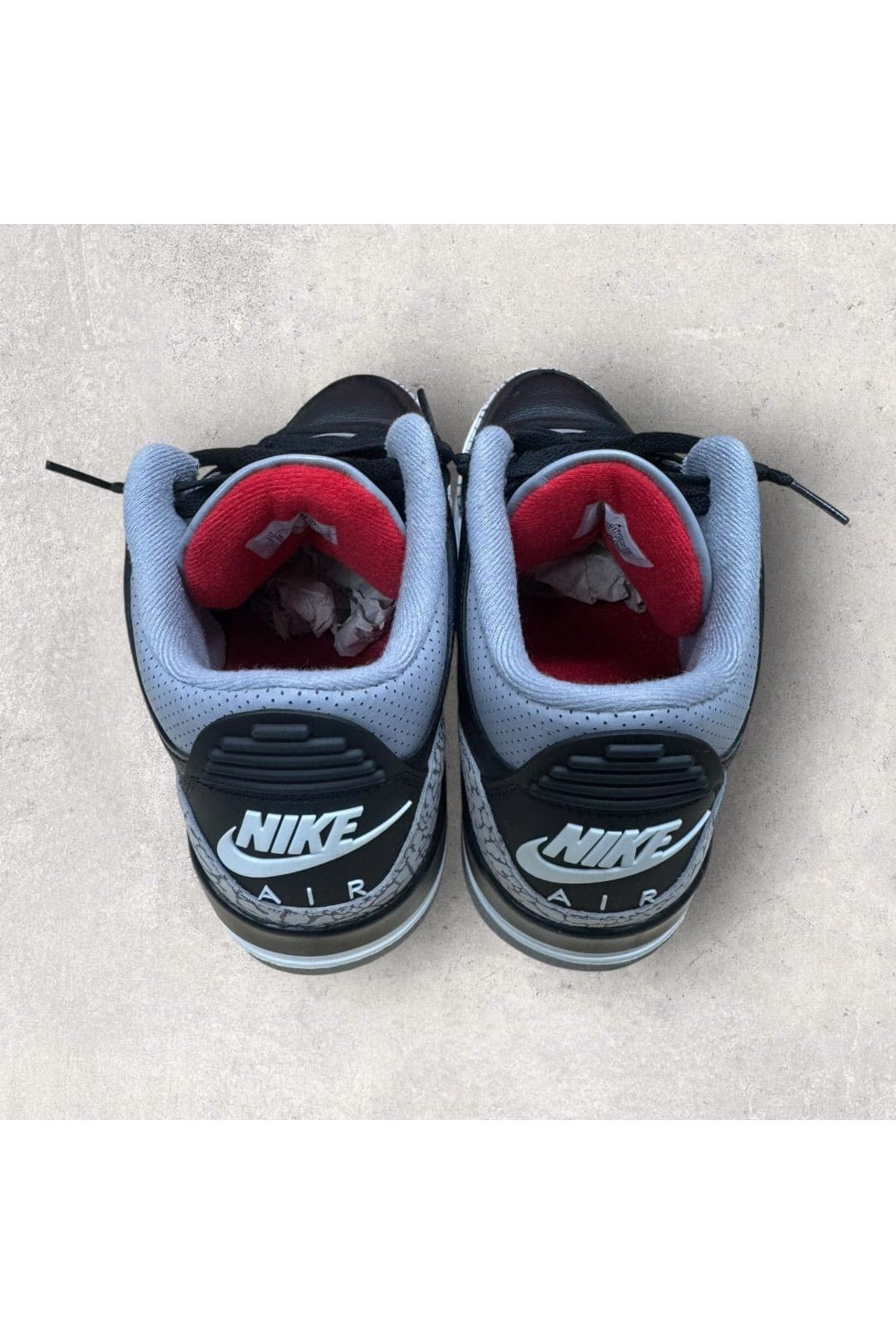 Jordan 3 Retro OG Black Cement (2024)- SZ 10