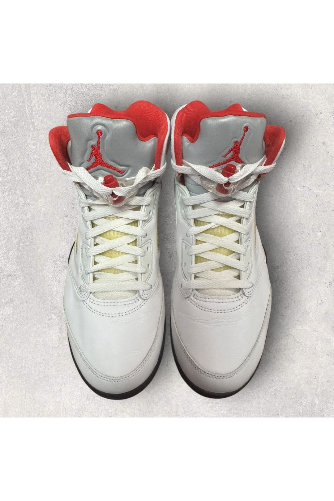 Jordan 5 Retro Fire Red Silver Tongue (2020)- SZ 11.5