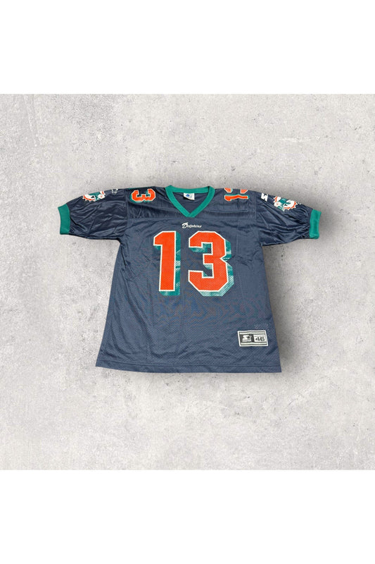 Vintage 1998 Starter Miami Dolphins Dan Marino Football Jersey- M (46)