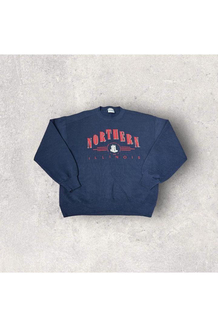 Vintage Gear For Sports Nothern Illinois University Crewneck- L