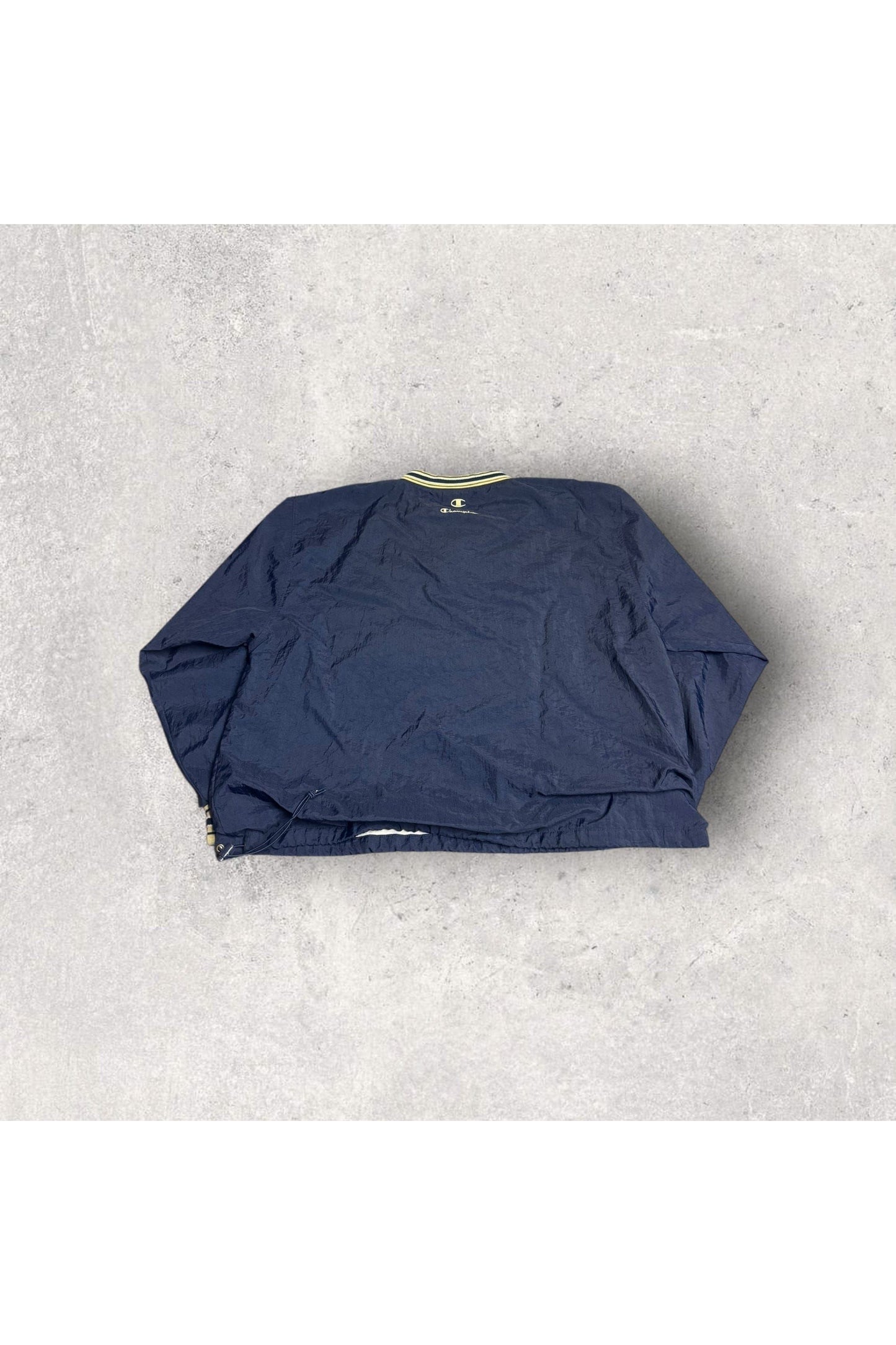 Vintage 2000s Champion Notre Dame Embroidered Pullover Windbreaker- XL