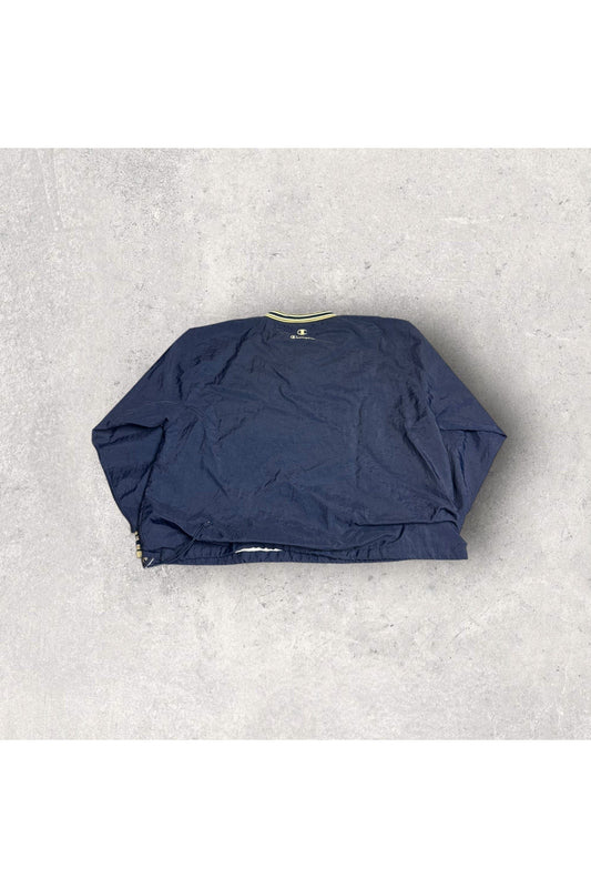 Vintage 2000s Champion Notre Dame Embroidered Pullover Windbreaker- XL