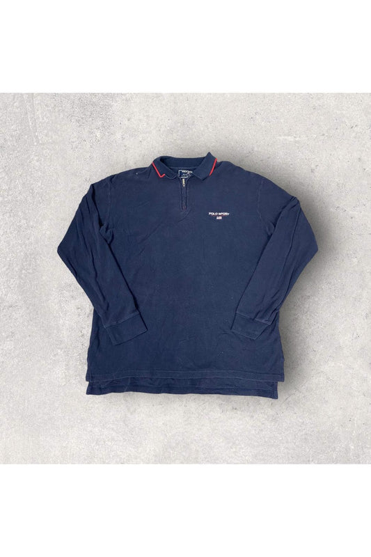 Vintage Polo Sport Ralph Lauren Long Sleeve Polo- L