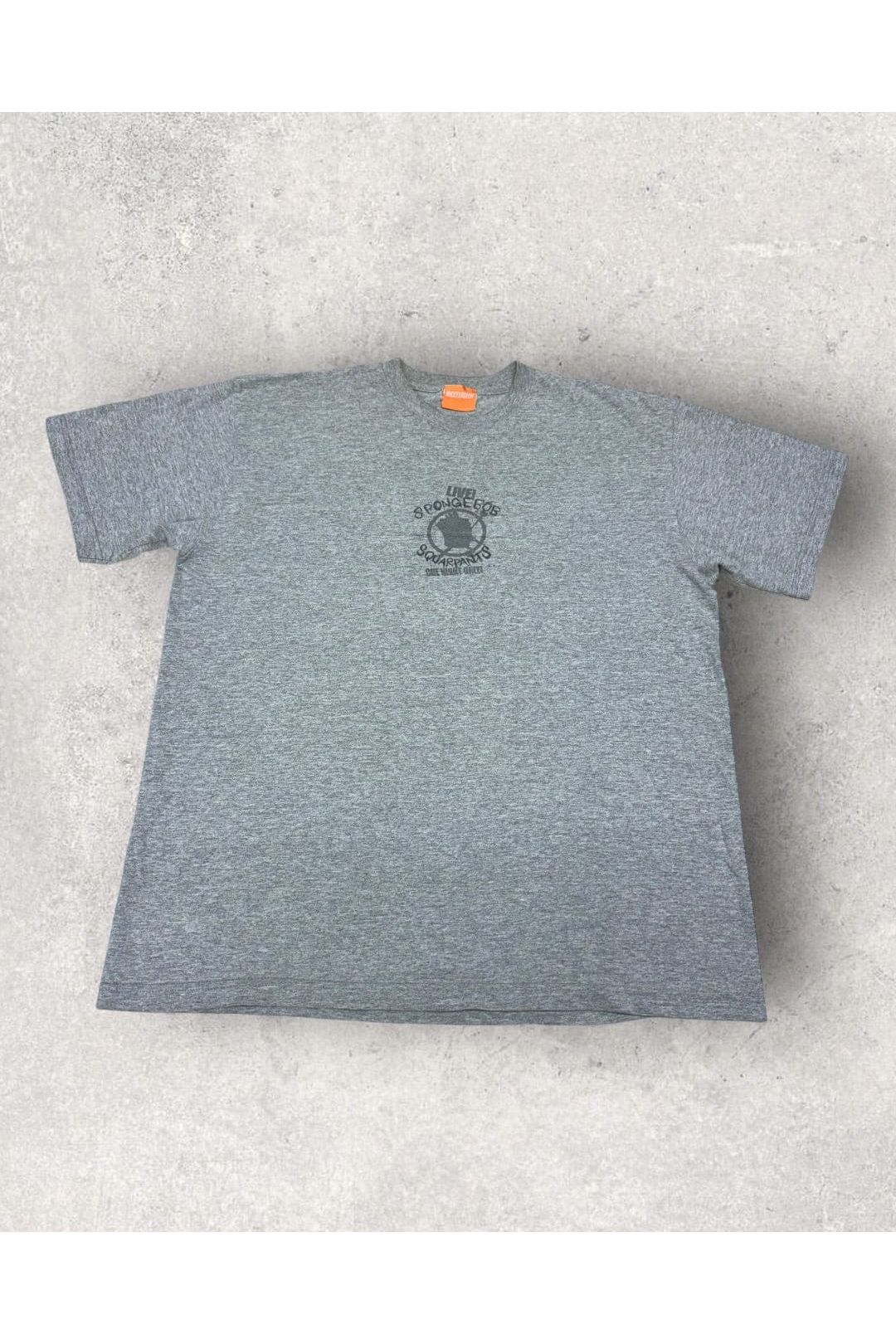 Vintage 2003 Nickelodeon SpongeBob SquarePants Live! Tee- XL