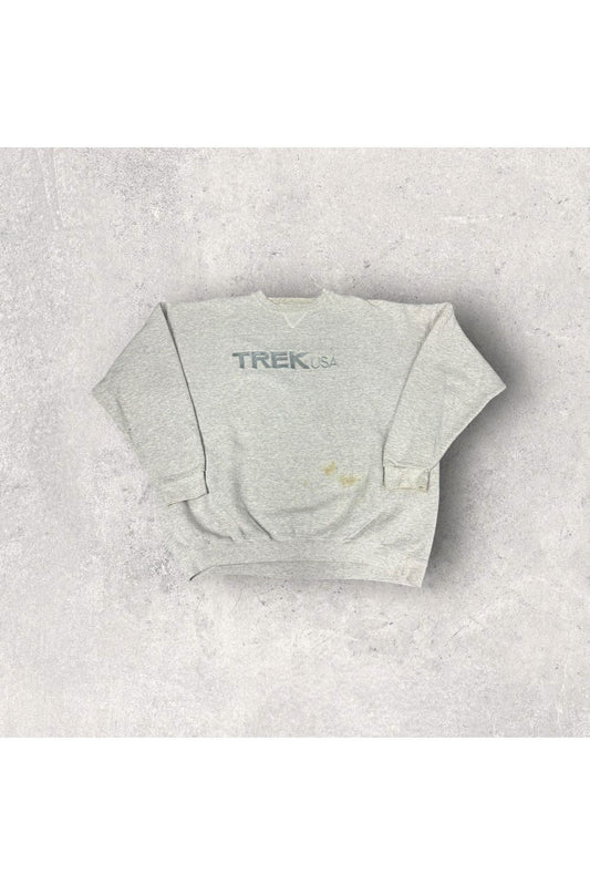 Vintage Santee Heavyweight TREK USA Embroidered Crewneck- XL