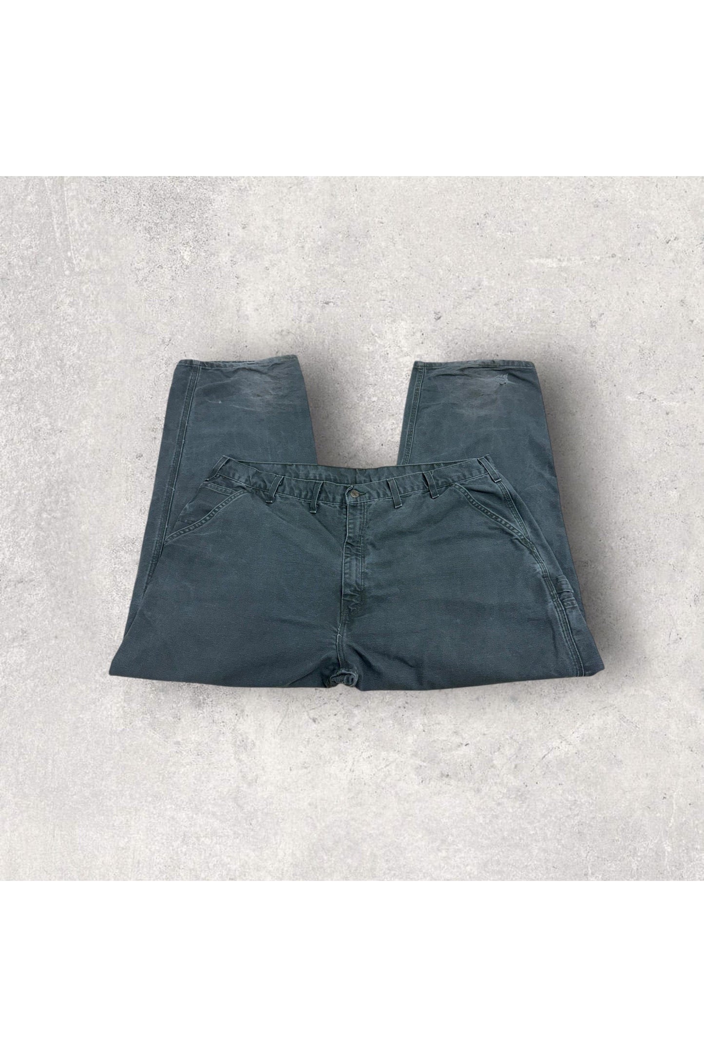 Vintage Carhartt B11 MOS Dungaree Fit Carpenter Workwear Pants- 44 x 30