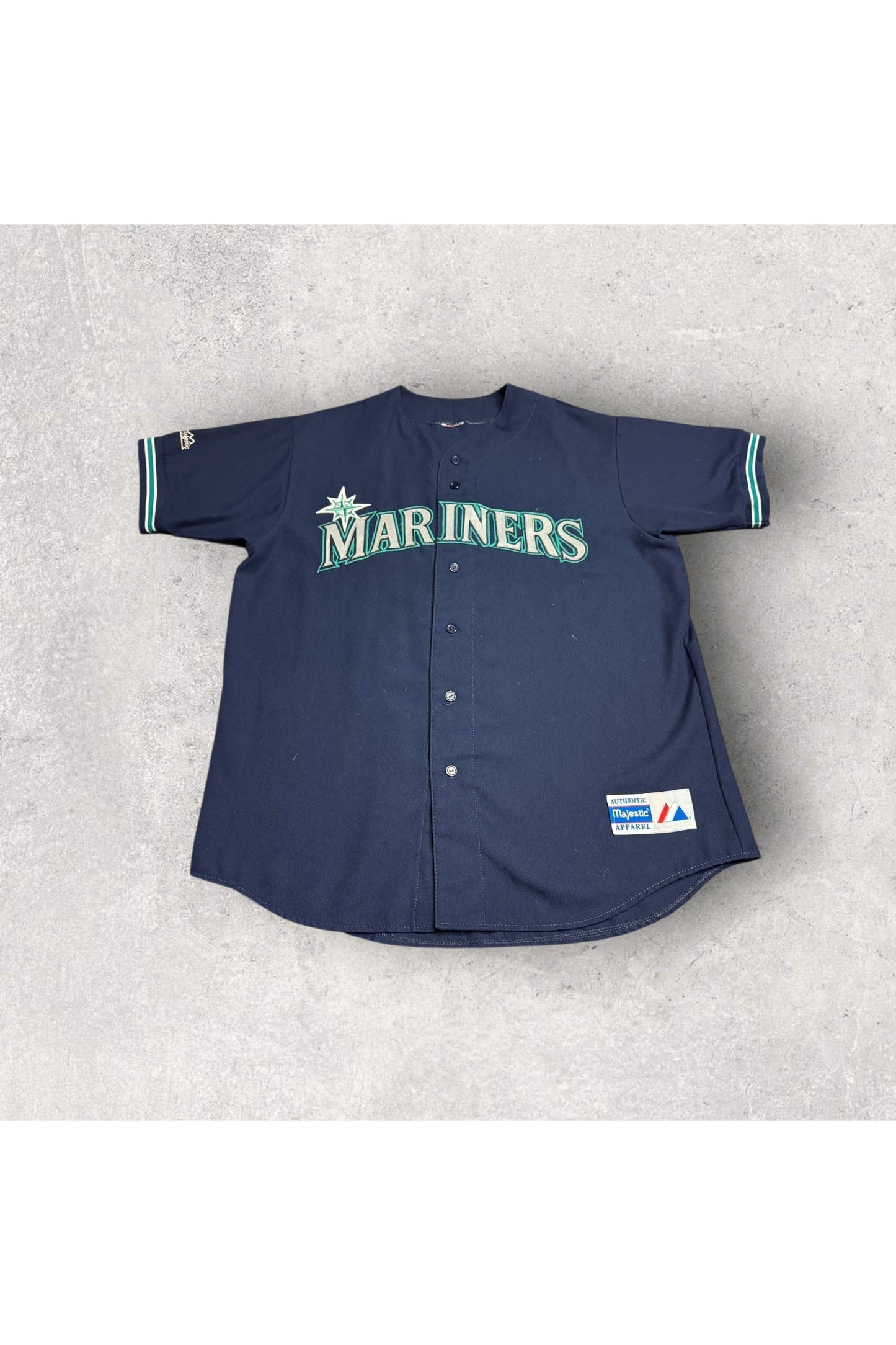 Vintage Majestic Seattle Mariners Baseball Jersey- XL
