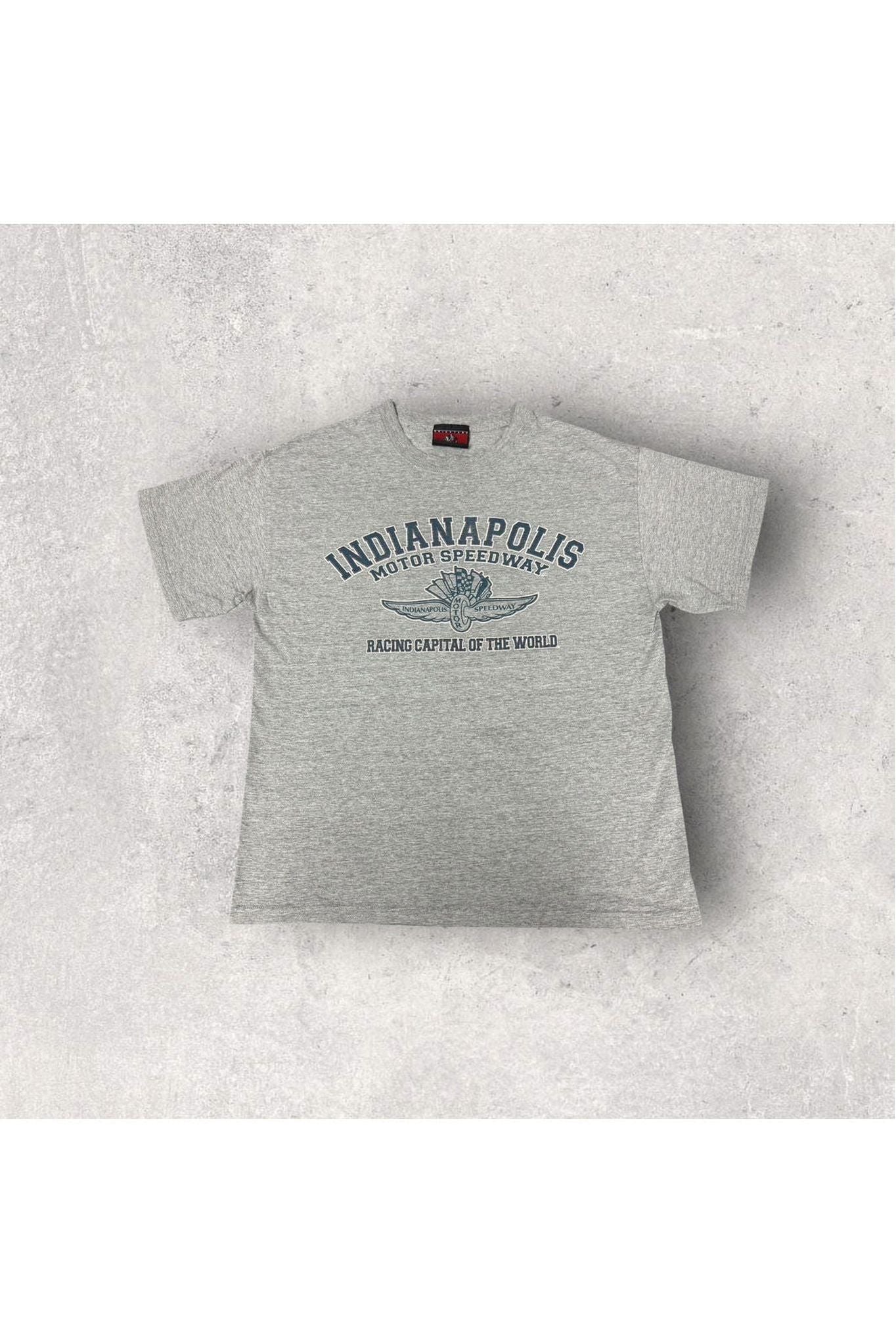 Vintage Brickyard 400 Indianapolis Motor Speedway Racing Capital Of The World Tee- L
