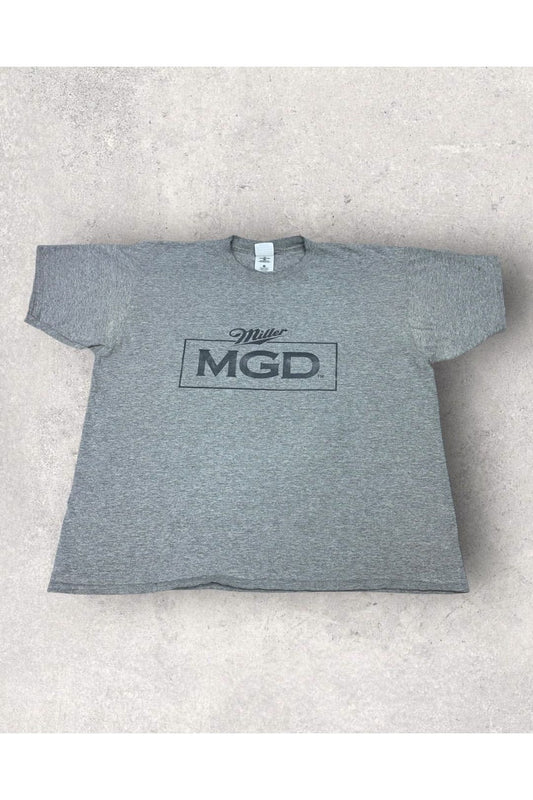 Vintage Gildan Heavyweight Miller Genuine Draft MGD Tee- XXL