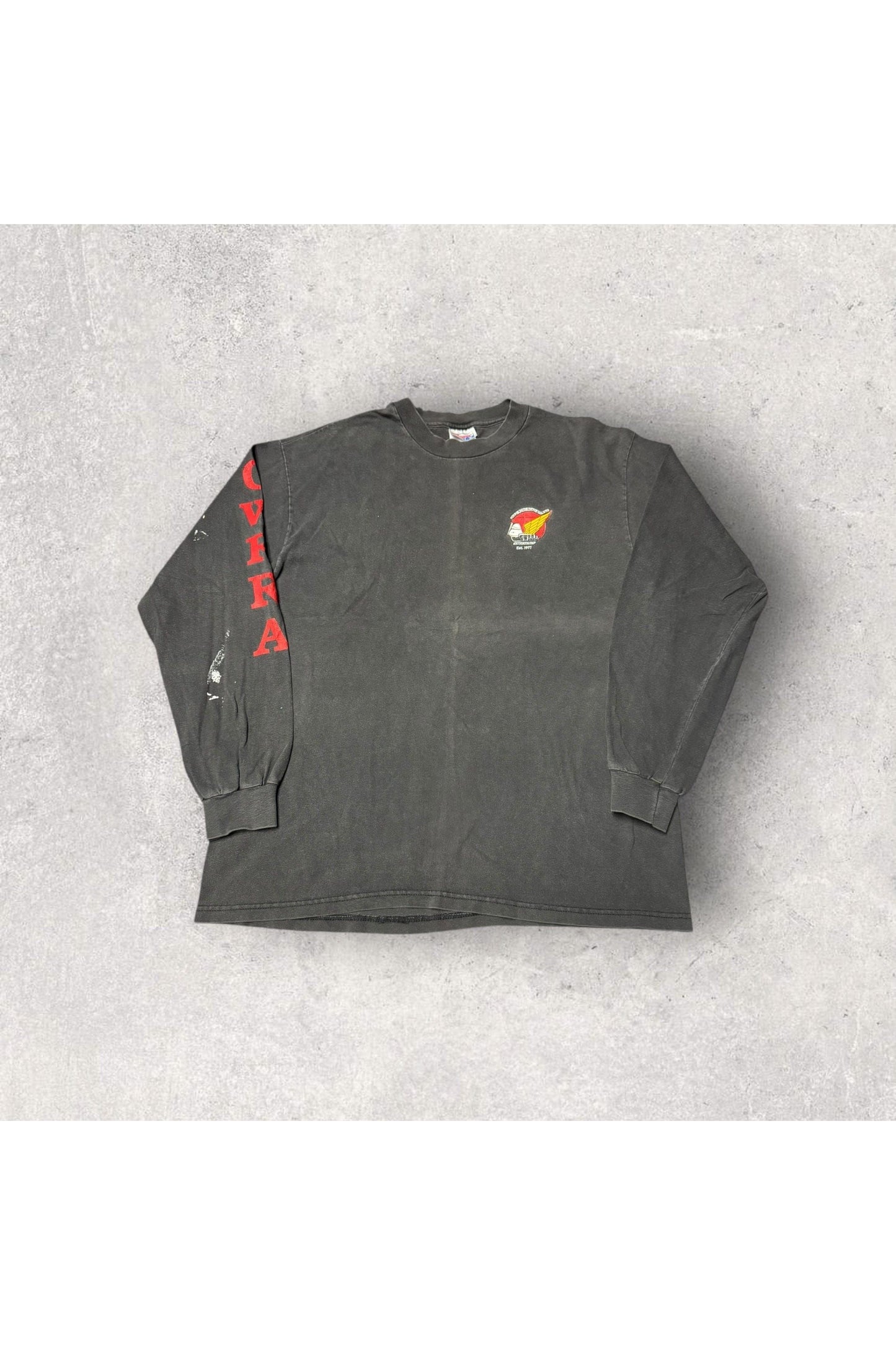 Vintage Gold Wing Road Riders Association Motorcycle Touring Club Long Sleeve- L