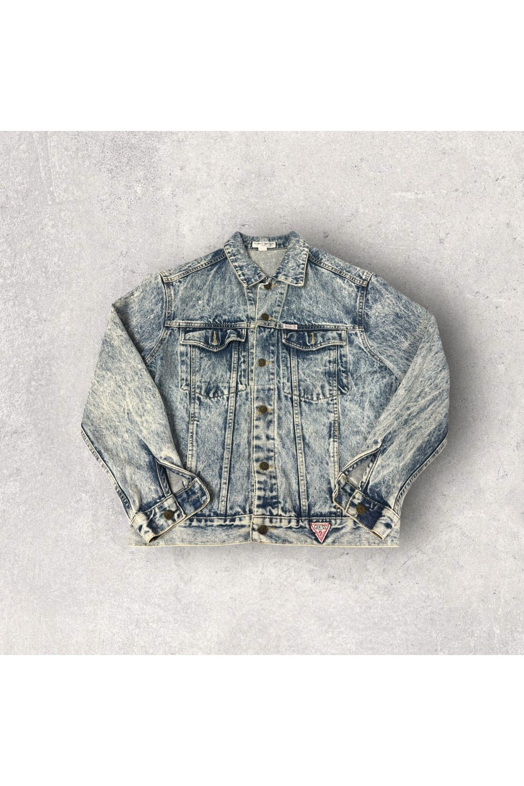 Vintage Made In USA GUESS By Georges Marciano Jean Jacket- M