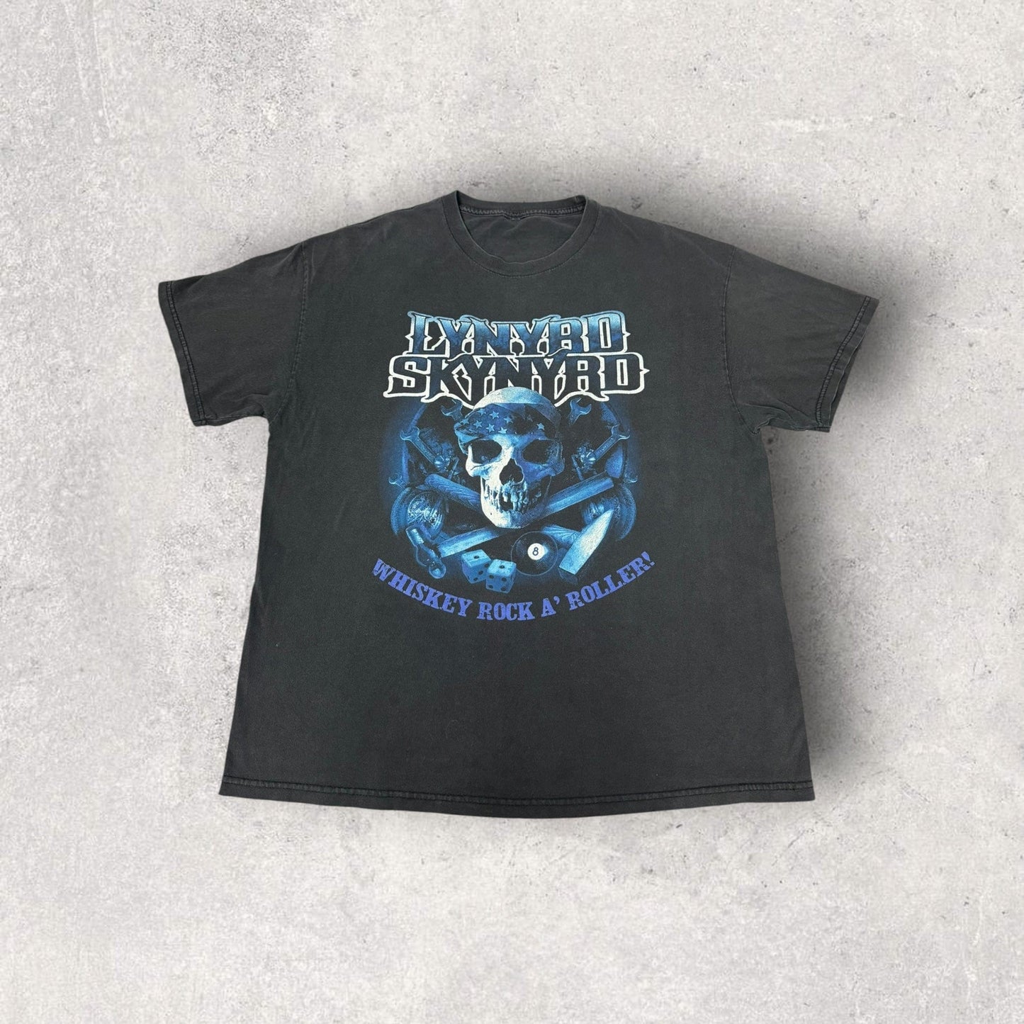 Vintage 2005 Lynyrd Skynyrd Whiskey Rock A' Roller! Tee- XL
