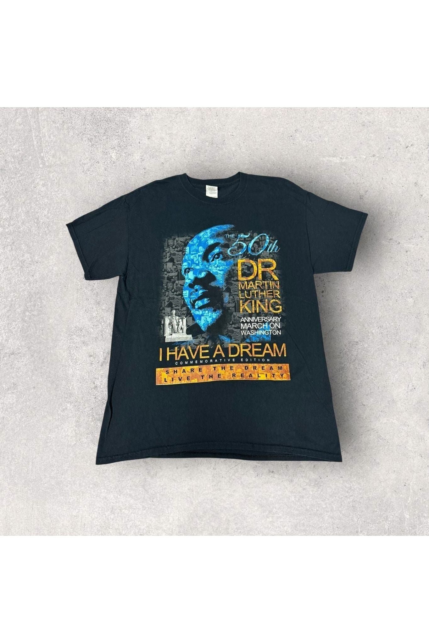 Dr. Martin Luther King The 50th Anniversary March On Washington I Have A Dream Tee- L