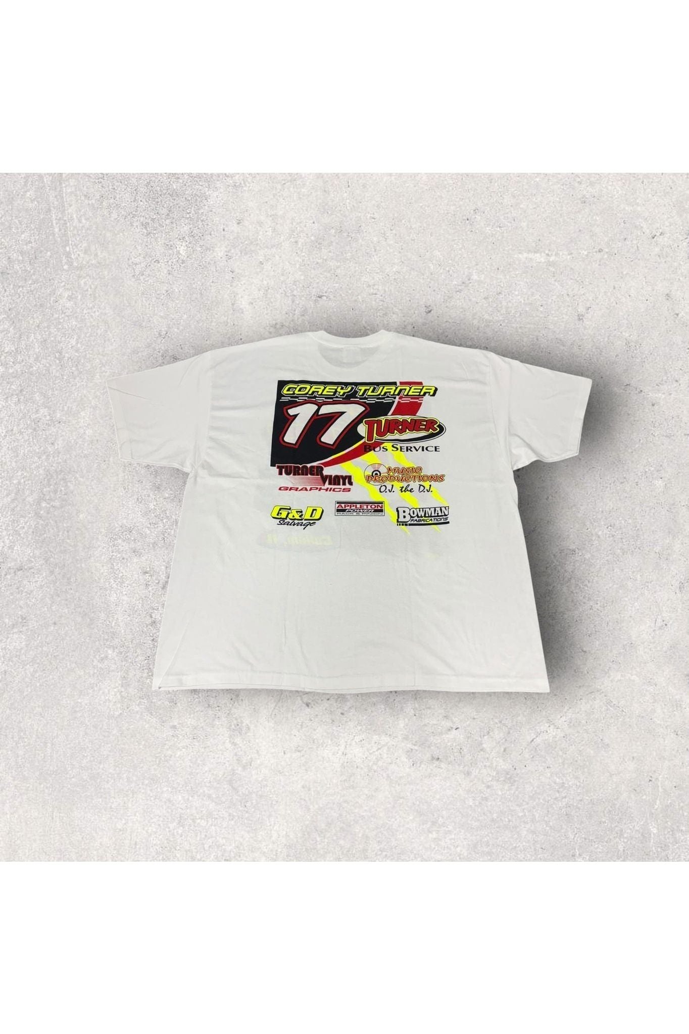 Vintage Corey Turner Racing Tee- XXL