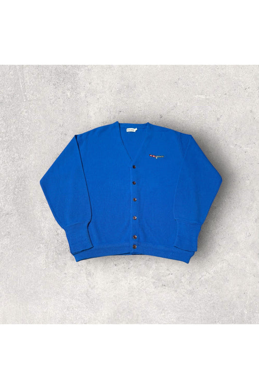 Vintage Etonic Corvette Cardigan Sweater- L