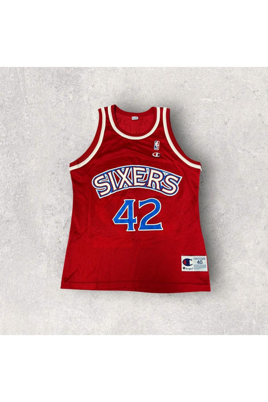 Vintage Champion Jerry Stackhouse Philadelphia 76ers Jersey- SZ 40