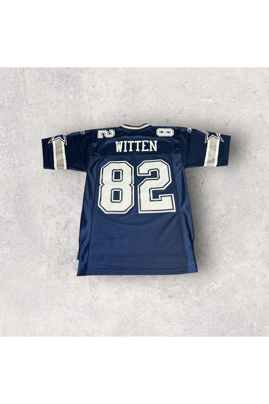 On Field Reebok Dallas Cowboys Jaso Witten Football Jersey- S