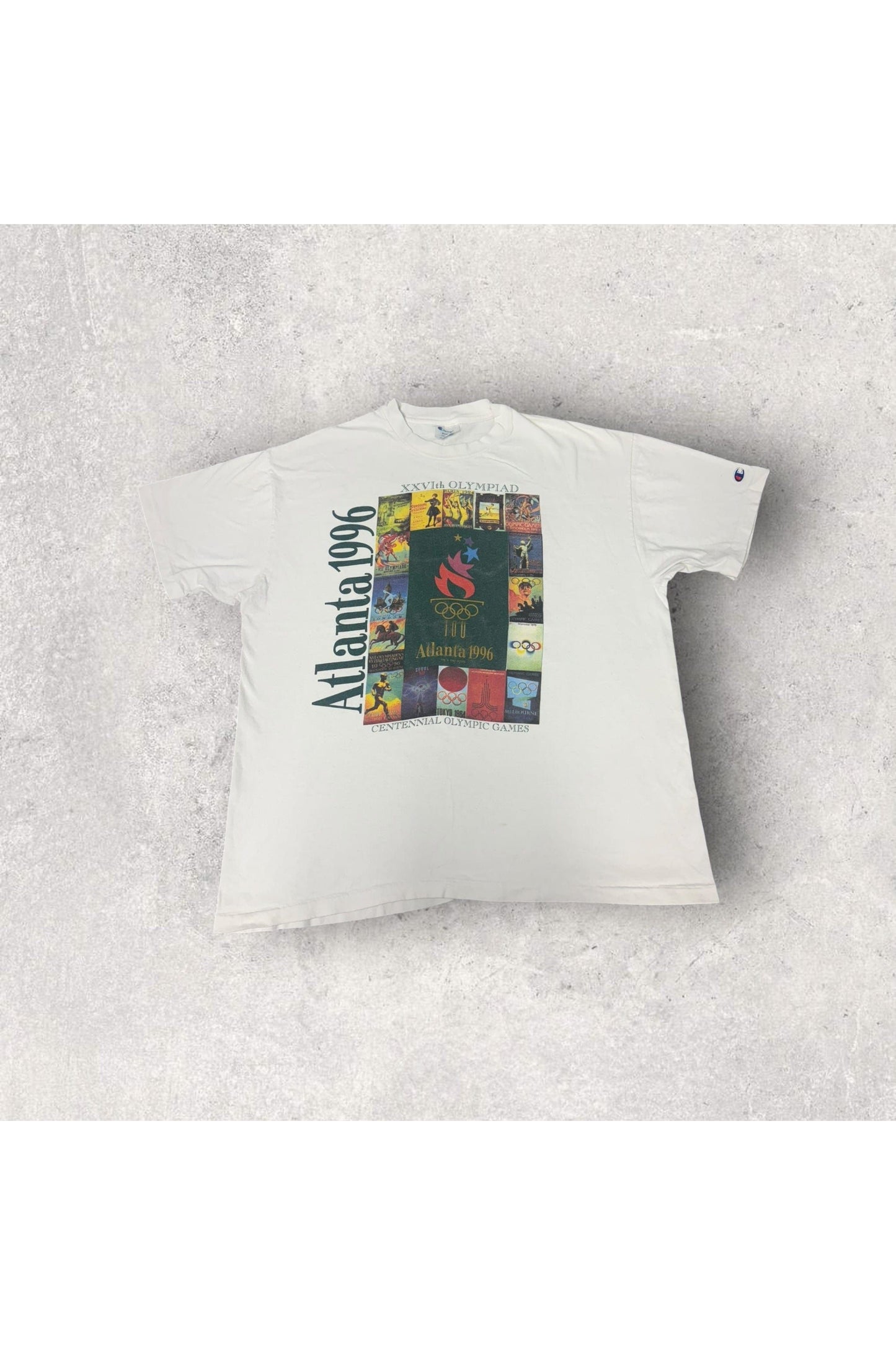 Vintage Champion 1996 Atlanta Olympics Tee- XL
