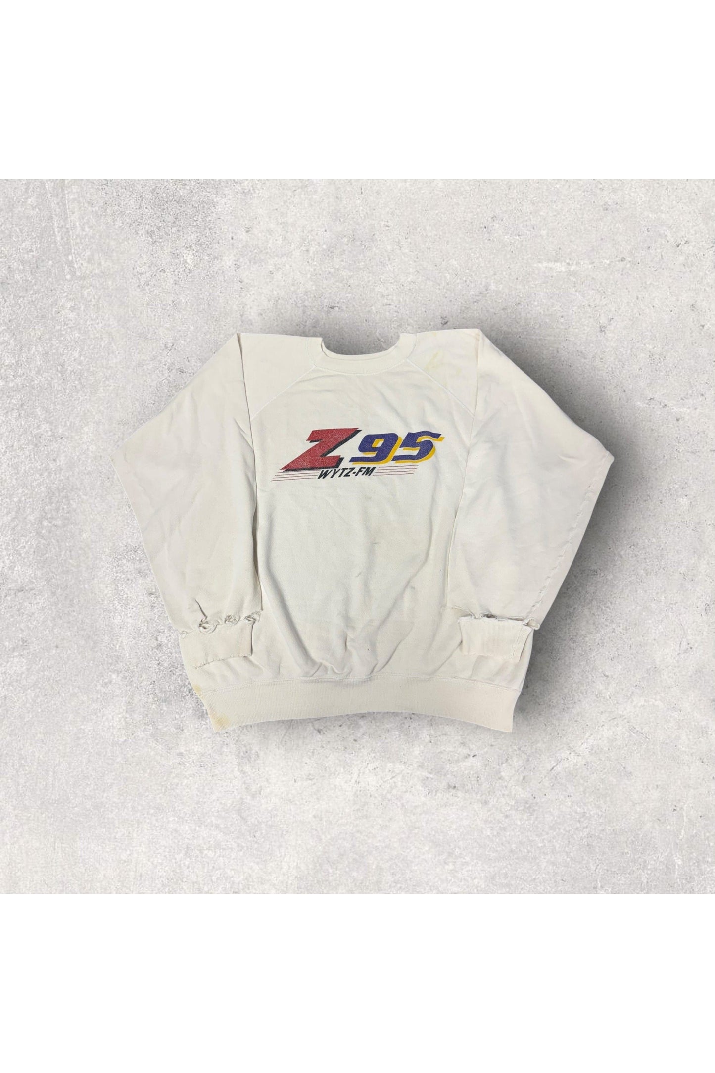 Vintage Z 95 WYTZ-FM Radio Crewneck- XXL