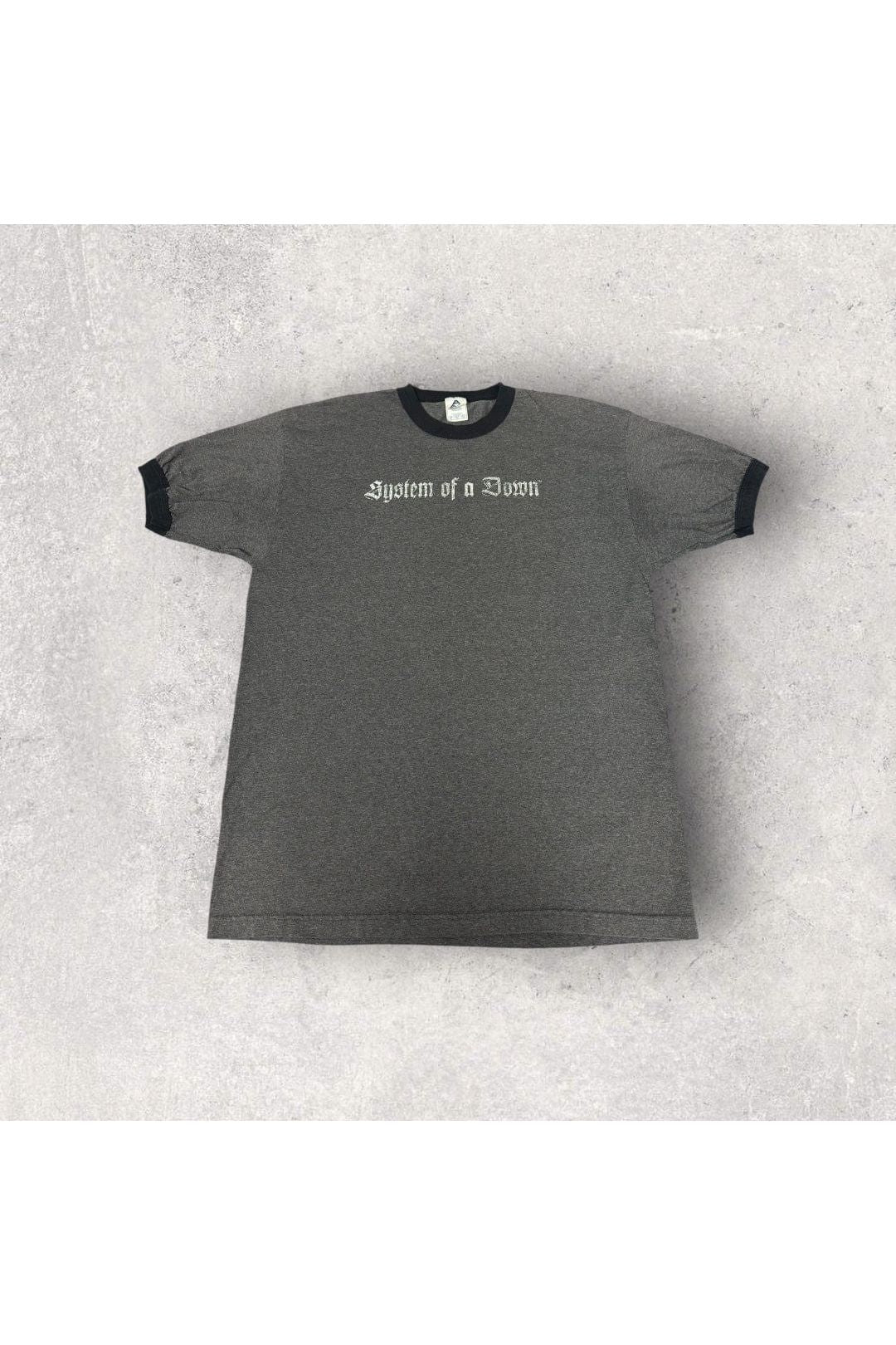 Vintage System of a Down Ringer Tee- XL