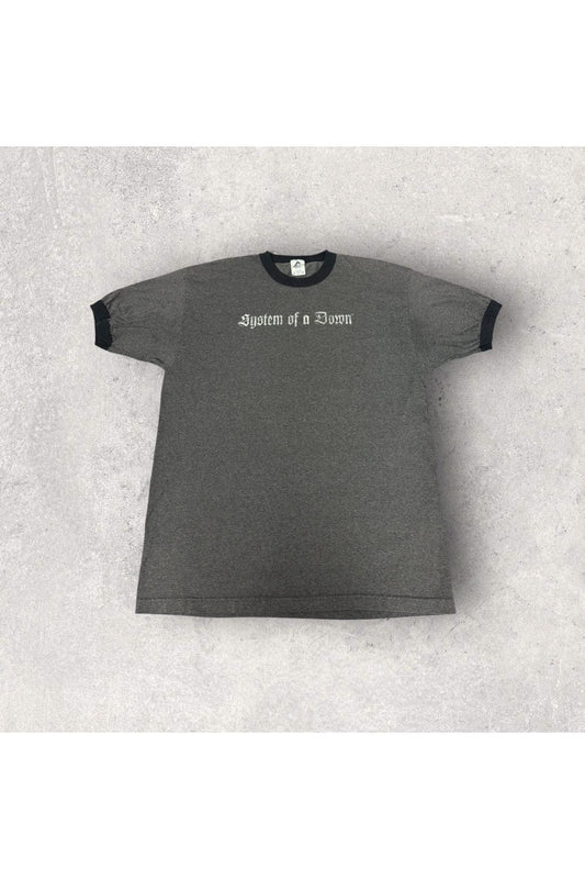 Vintage System of a Down Ringer Tee- XL