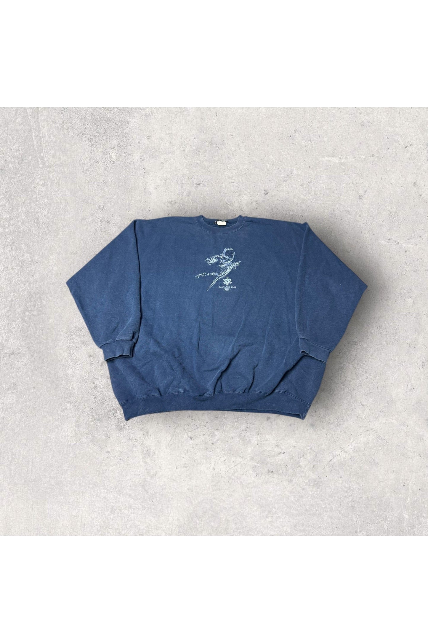 Vintage Salt Lake 2002 Olympics Embroidered Crewneck- XXL