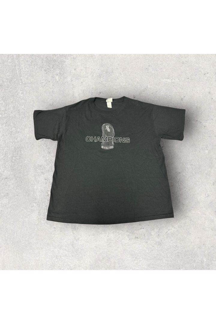 Vintage Lee Sport 2005 Chicago White Sox World Series Champions Embroidered Tee- L