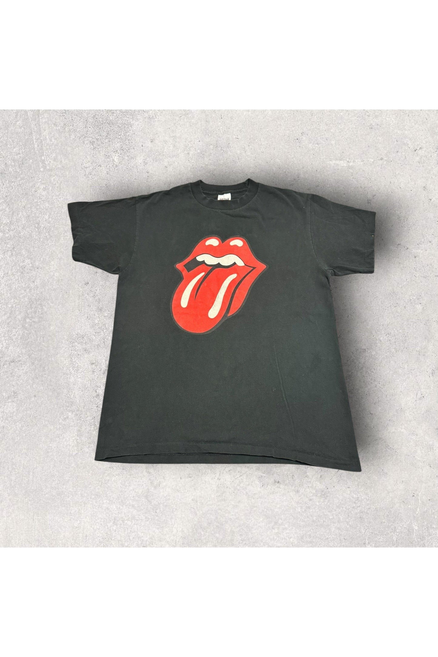 Vintage ANVIL 1997 Rolling Stones Bridges To Babylon Tour Tee- L