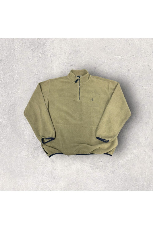 Vintage Made In USA Nautica 1/4 Zip Fleece Pullover- M