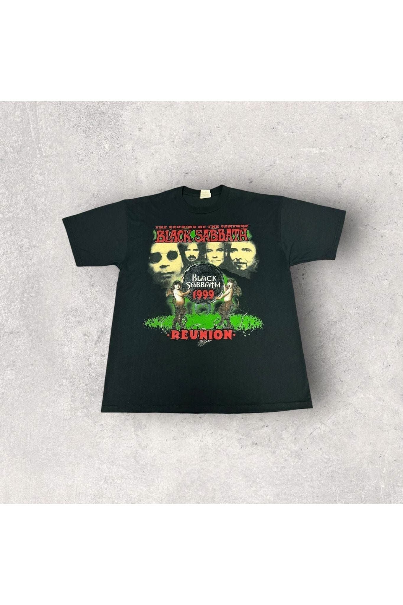 black sabbath 1999 tour tee