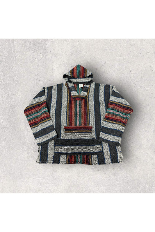 Vintage Coast To Coast Mexican Poncho/Drug Rug- XL