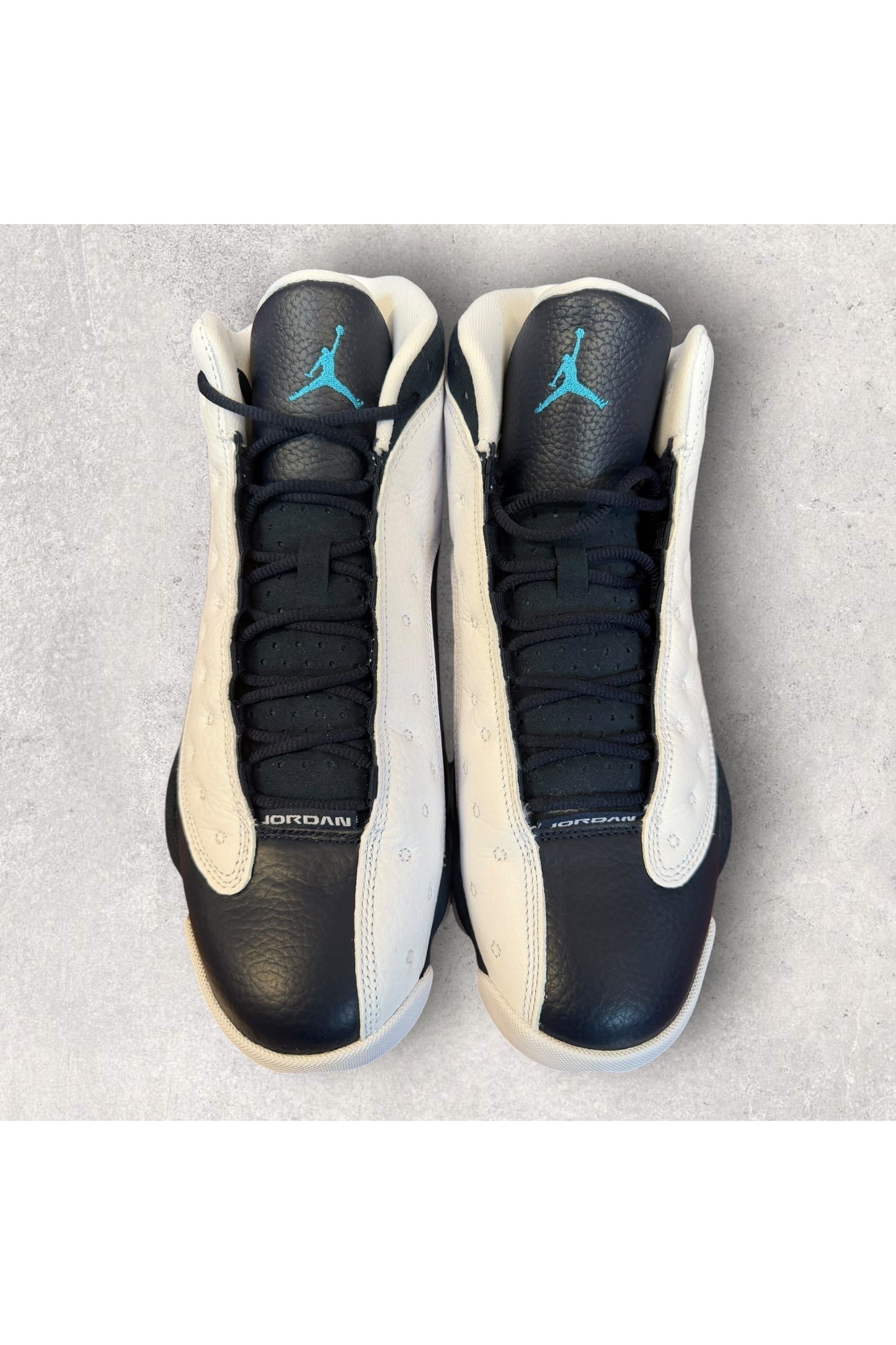 Jordan 13 Retro Obsidian Powder Blue White- SZ 10.5