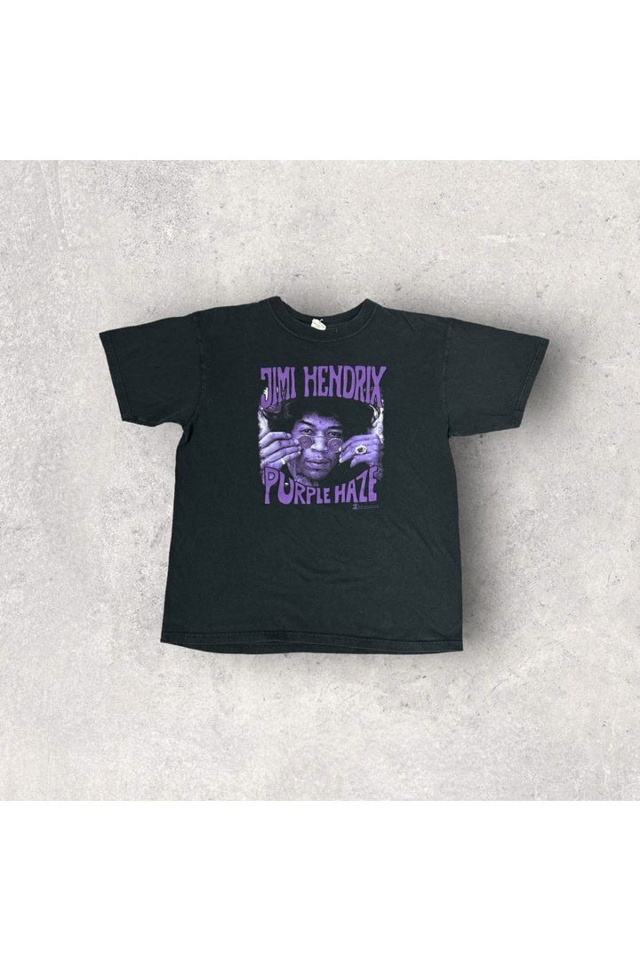 2005 ANVIL Jimi Hendrix Purple Haze Tee- L