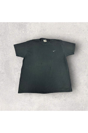 Vintage Nike Silver Tag Embroidered Swoosh Tee- XL