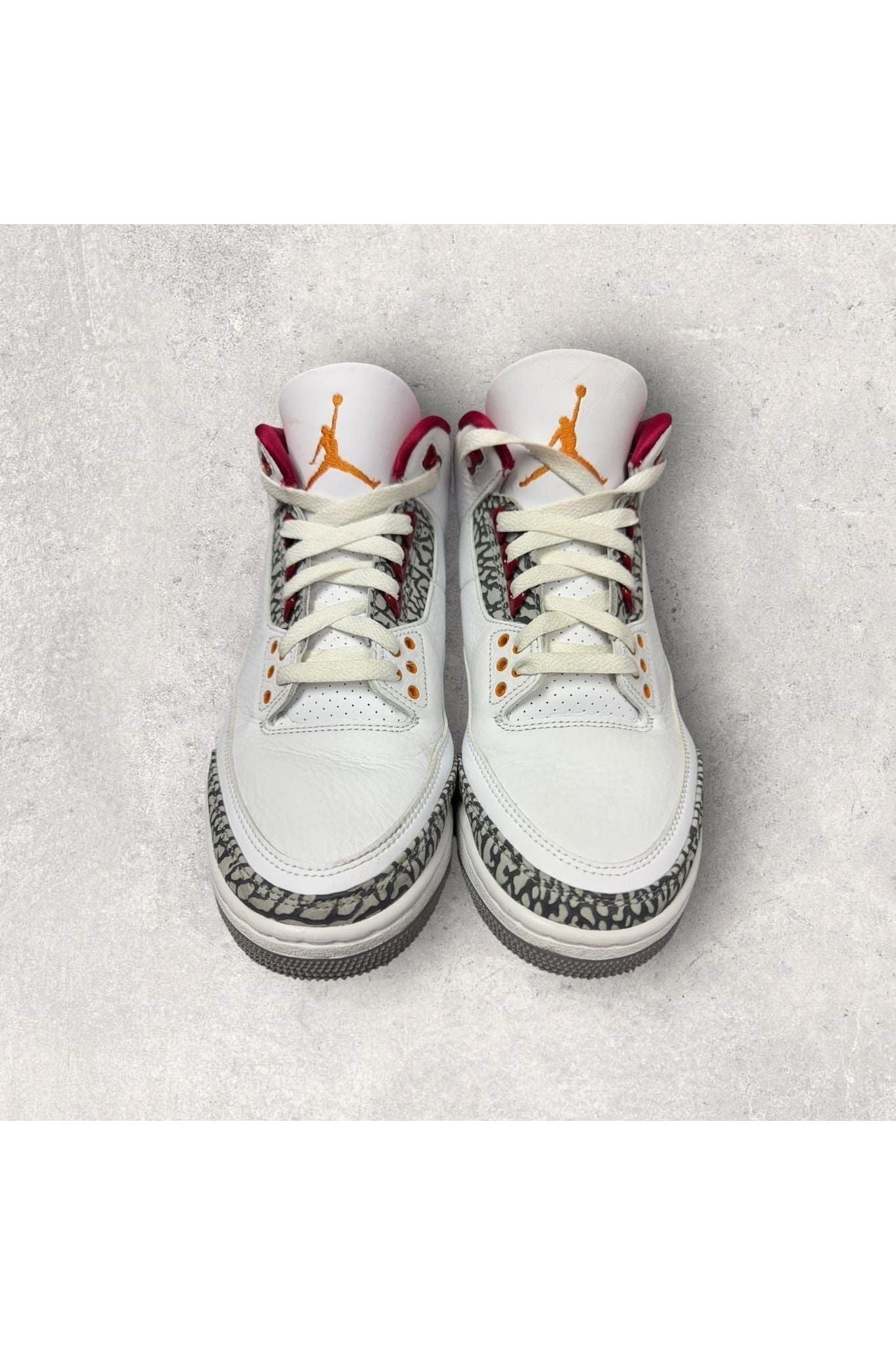 Jordan 3 Retro CARDINAL RED- SZ 10