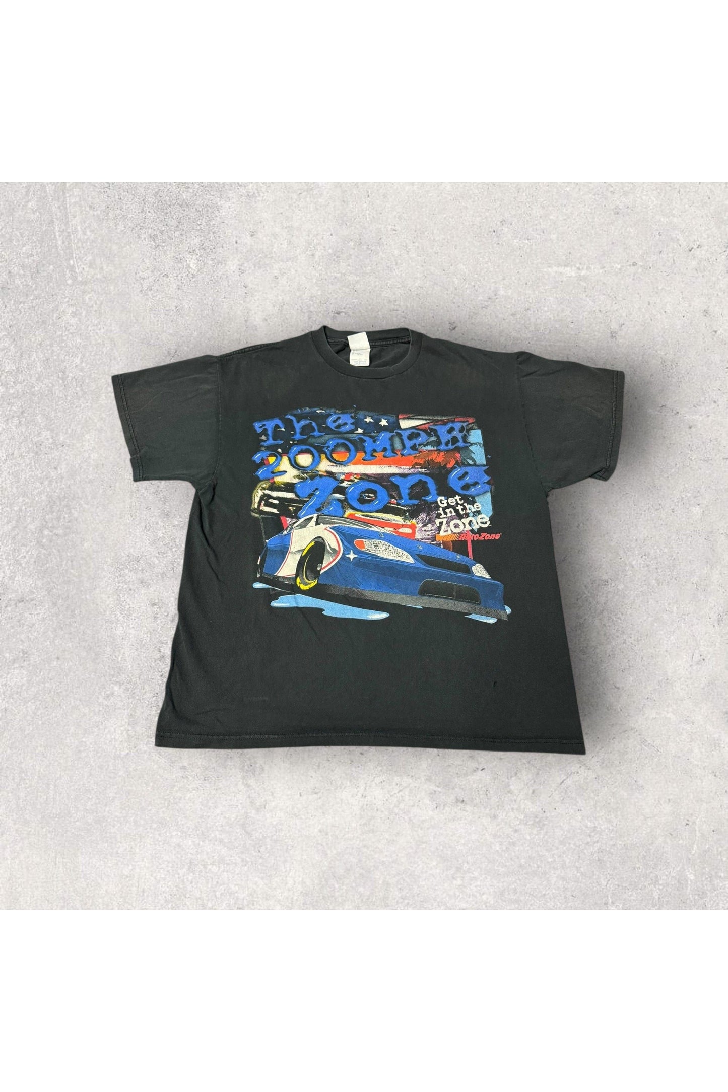 Vintage Delta Auto Zone The 200 MPH Zone Tee- L