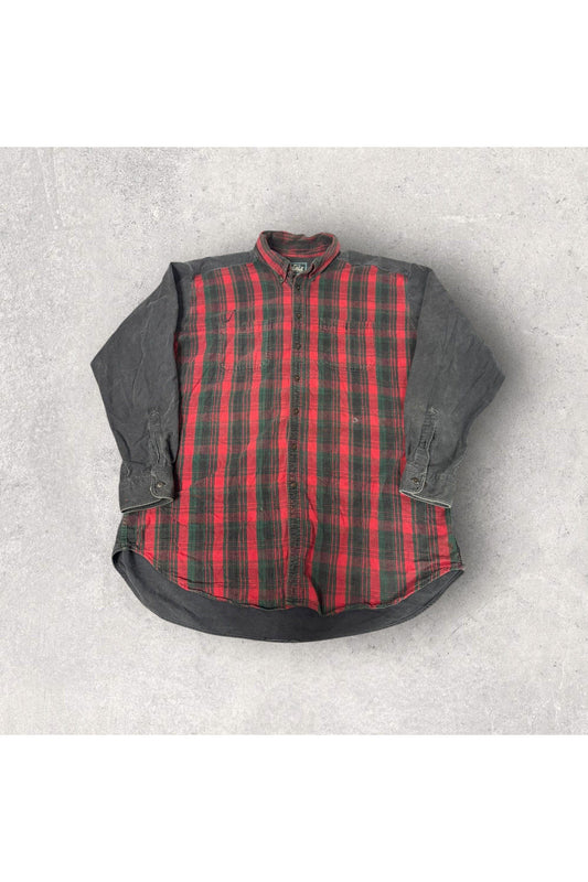 Vintage Woolrich Made In USA Long Sleeve Button Up- XXL