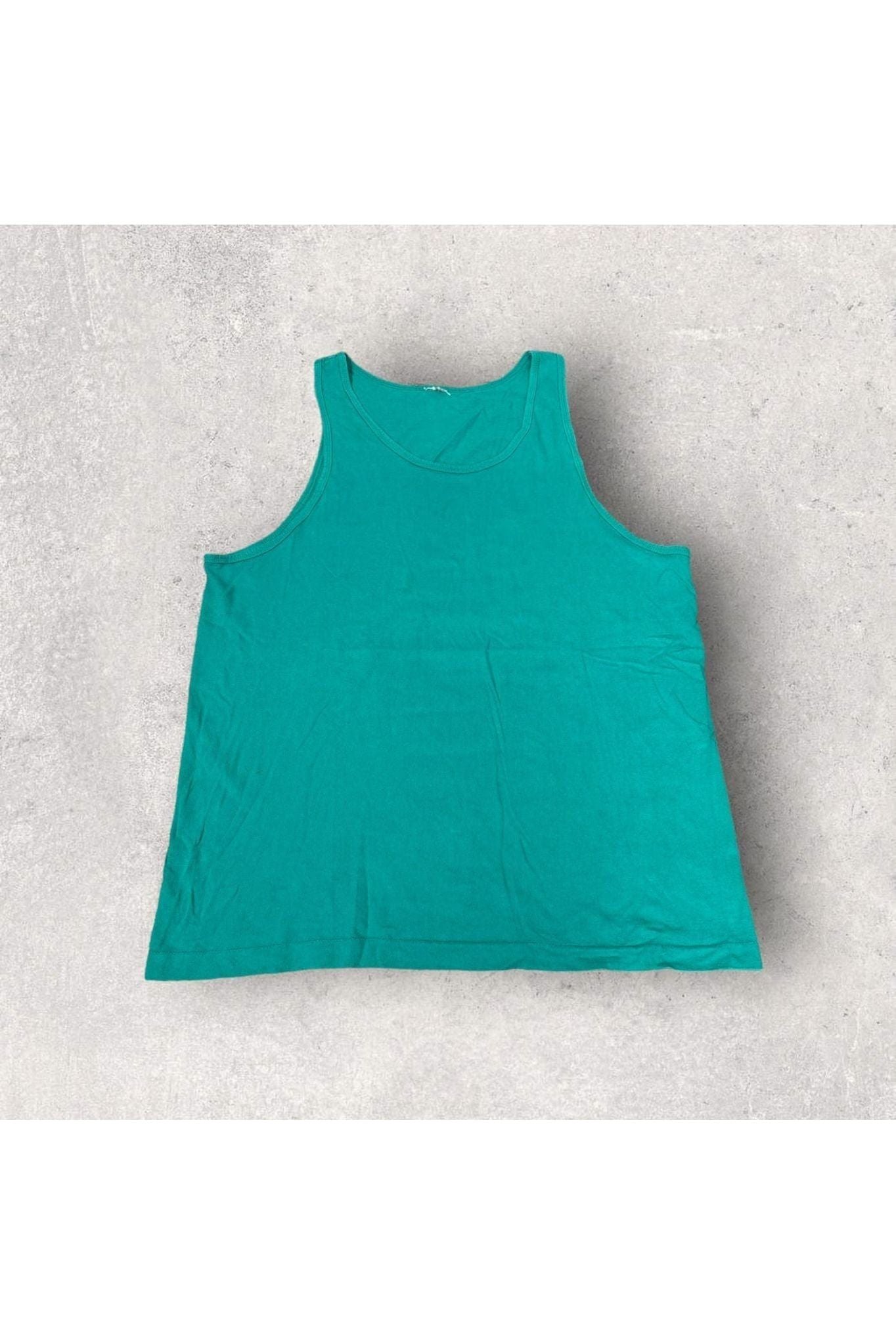 Vintage Single Stitch Blank Tank- XL
