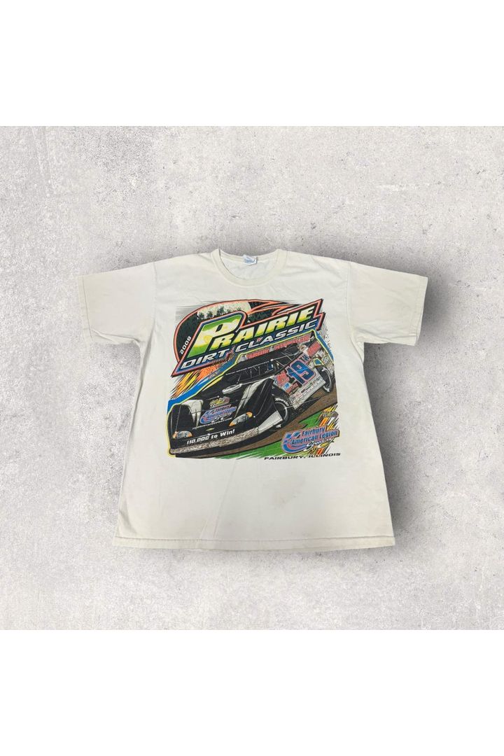 2008 Prairie Dirt Classic Racing Tee- L