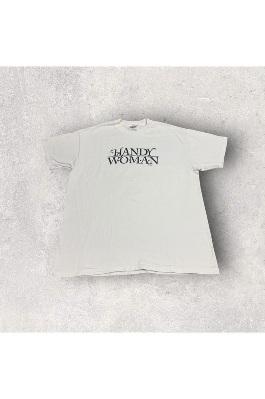 Vintage Hanes Handy Woman Antique Tool Wear Tee- XL