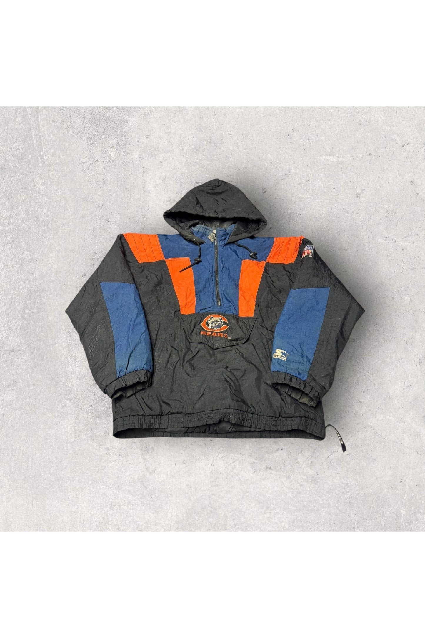 Vintage Pro Line Starter Chicago Bears Pullover Winter Jacket- M