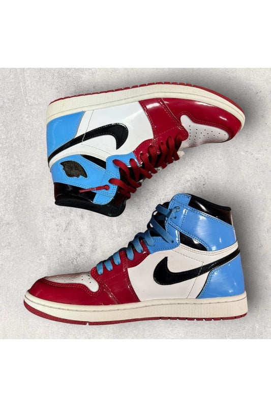 Jordan 1 Retro High Fearless UNC Chicago- SZ 10.5