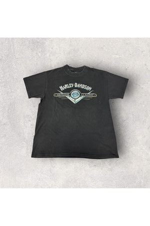 Vintage 1998 Waugh Enterprises Harley-Davidson Genuine Classic Tee- L