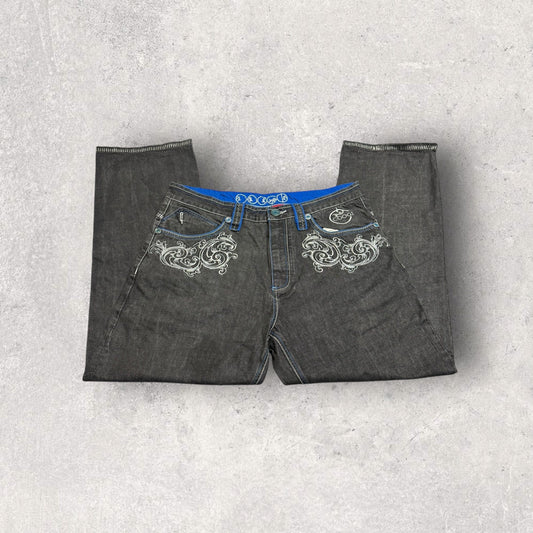 Vintage Y2K Coogi Jeans Embroidered Jeans- SZ 42 x 35