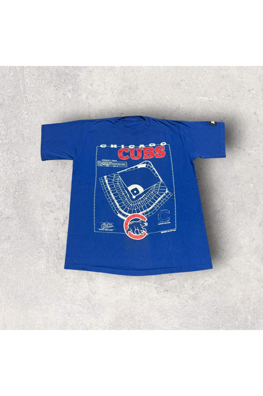 Vintage 1994 Starter Chicago Cubs Wrigley Field Tee- L