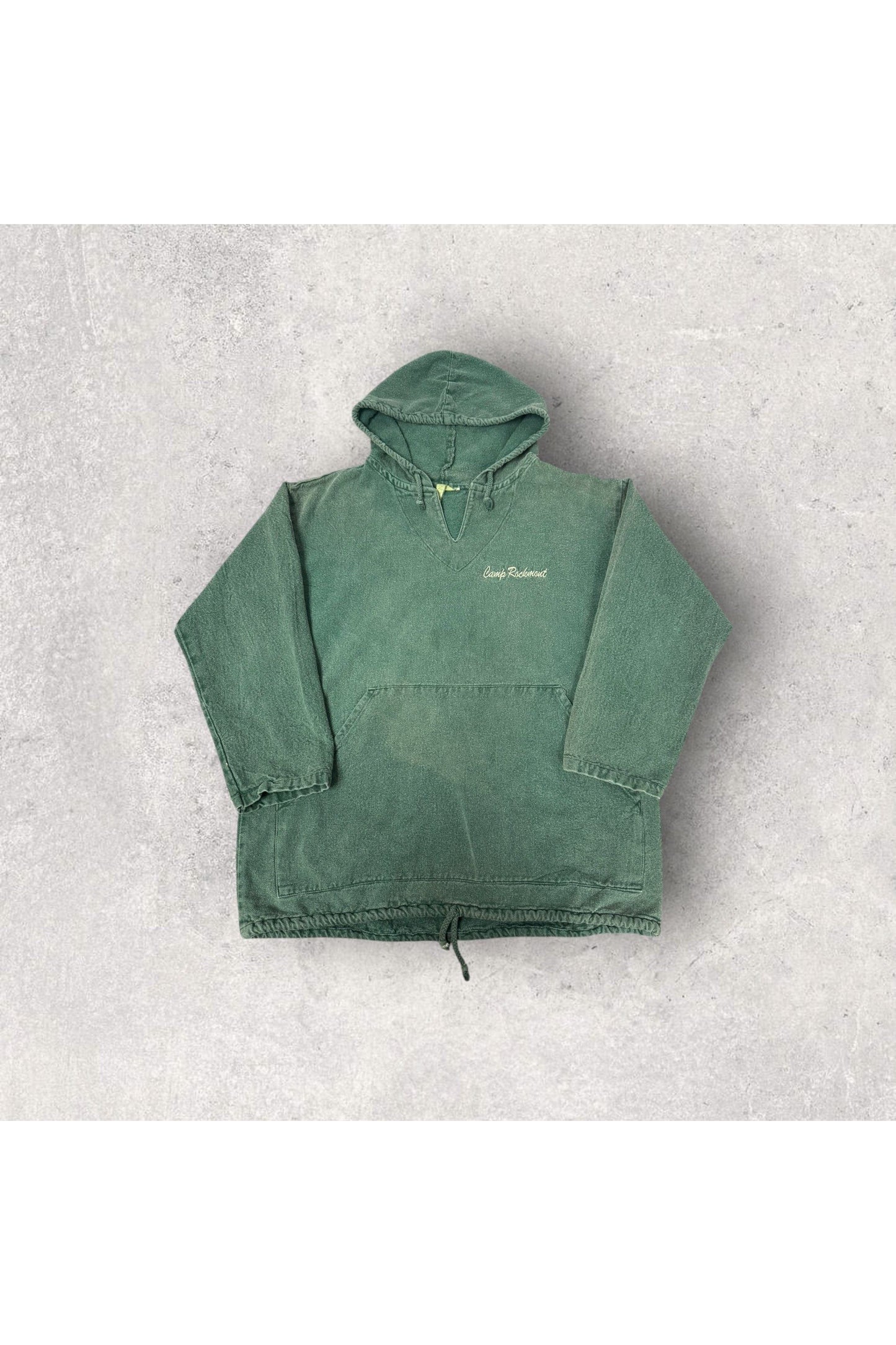 Vintage Made In USA Camp Rockmont Embroidered Hoodie- L