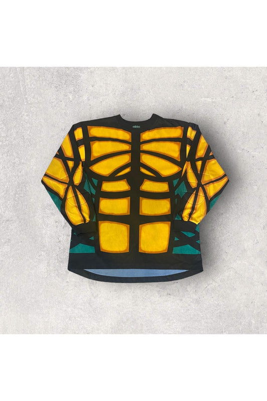 Vintage Adidas Terminator Goalie Keeper Soccer Jersey- L