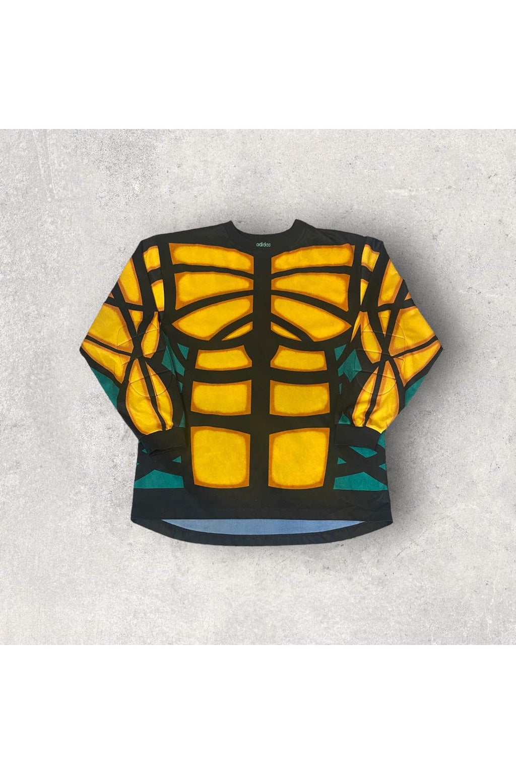 Vintage Adidas Terminator Goalie Keeper Soccer Jersey- L