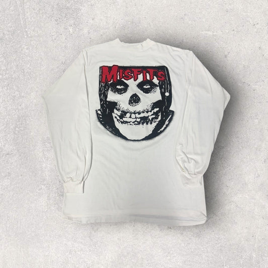 Vintage 90s Made In USA Misfits Long Sleeve- M