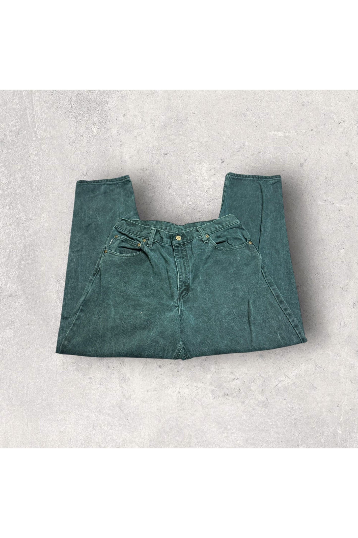 Vintage Made In USA Carhartt B138 HTG Workwear Jeans- 36 x 32